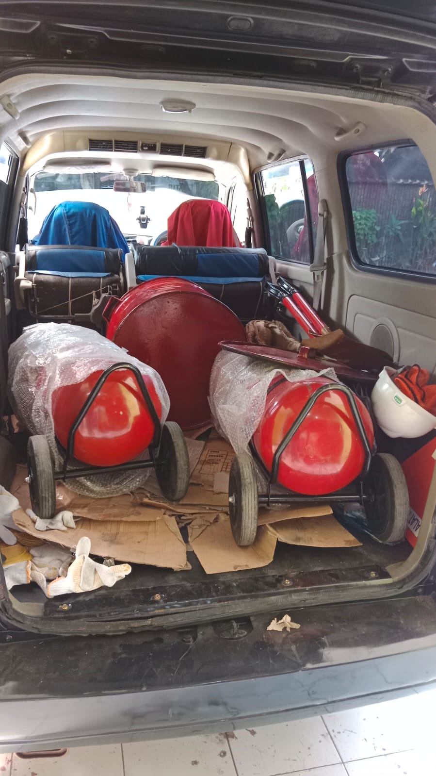 pengiriman mobile hydrant