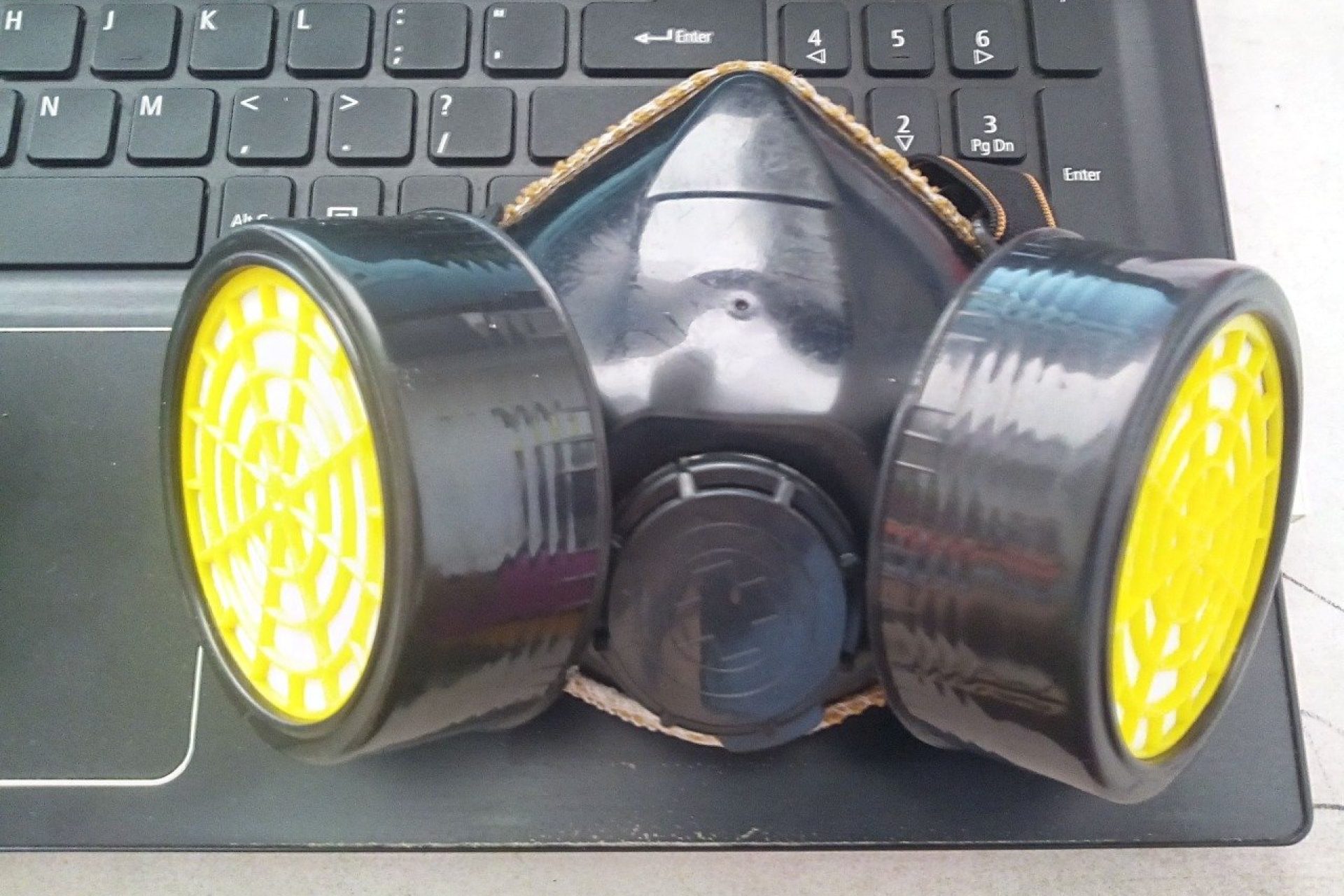 respirator double - alat safety bali